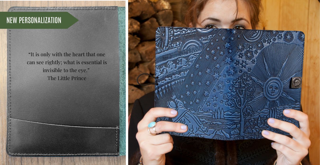 Leather Covers for Kindle E-Readers, hand crafted in the USA by