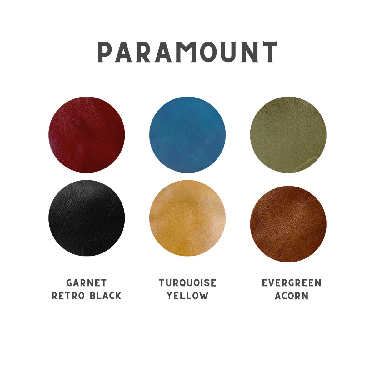 Obern Color Leather Color Sample Set - Oberon Design