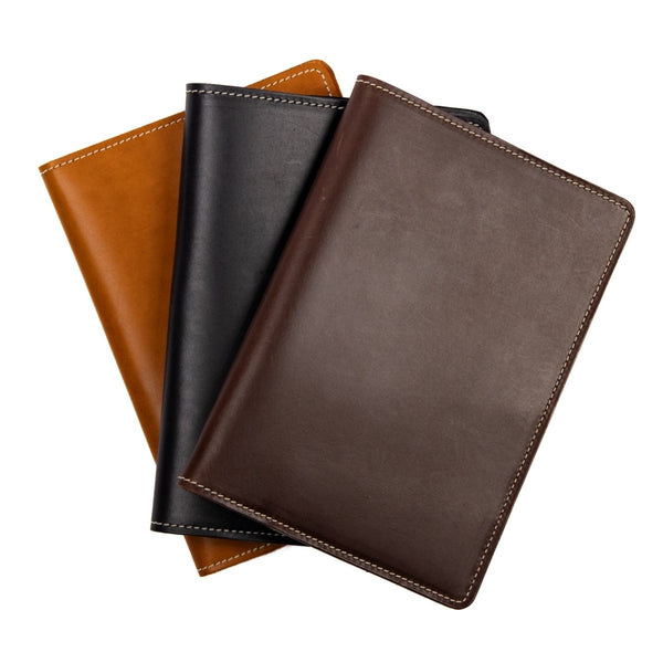 Cyclone Notepad Leather Portfolio with Notepad, Pockets and Pen Holder, Cyclone ...