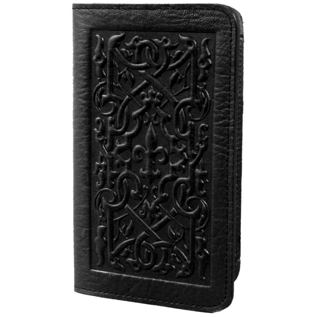 Checkbook Cover, The Medici, Black