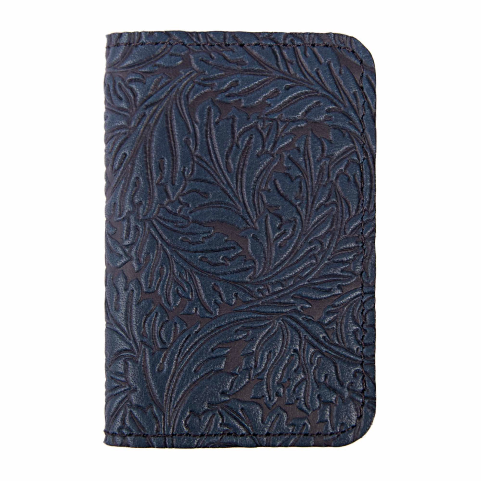 Acanthus Leaf Mini Wallet, card holder, Fern