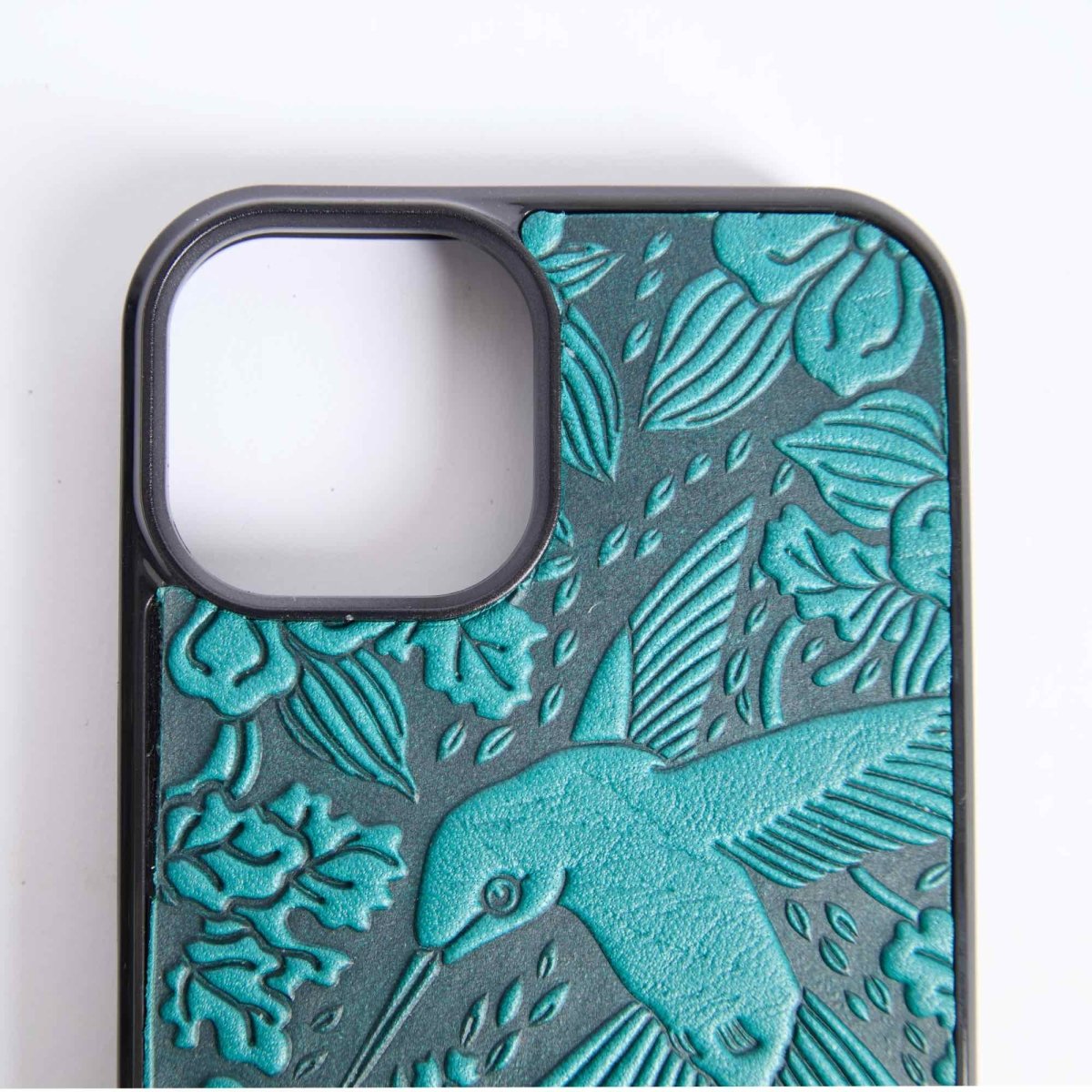 SECOND, iPhone 14 Case, Hummingbirds in Teal