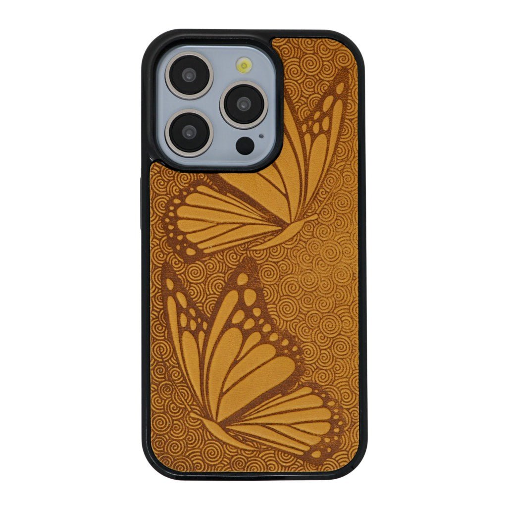 Oberon Design iPhone Case, Butterflies in Marigold
