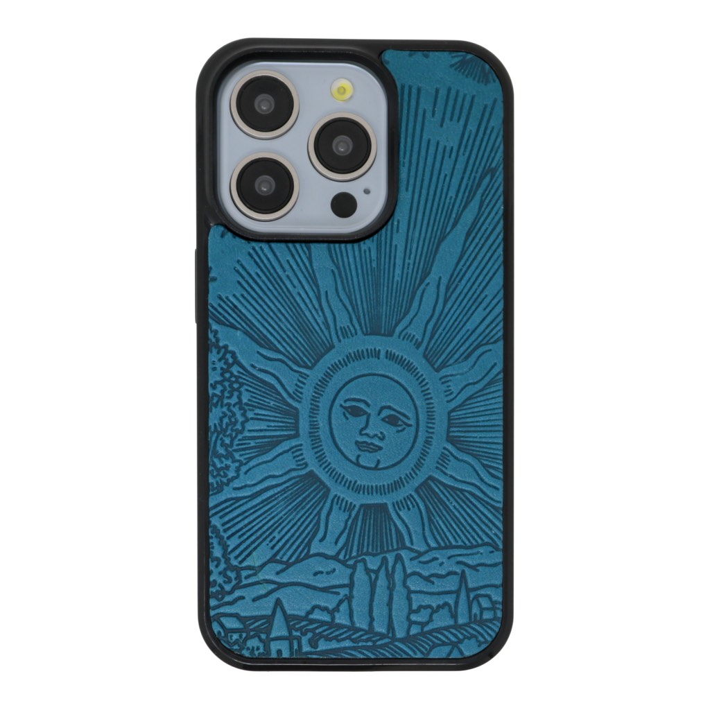 Oberon Design iPhone Case, Roof of Heaven in Blue