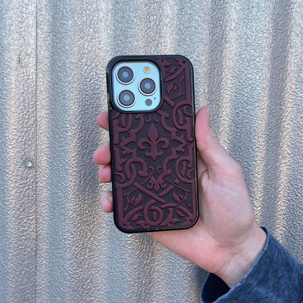 Oberon Design iPhone Case, The Medici in Wine
