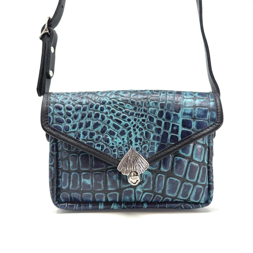 Becca Cell Phone Handbag TQ Alligator