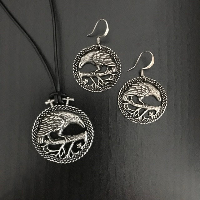 Raven Jewelry Set - Oberon Design