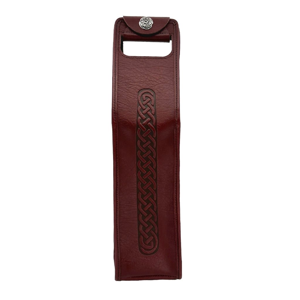 Wine Bottle Bag, Celtic Braid