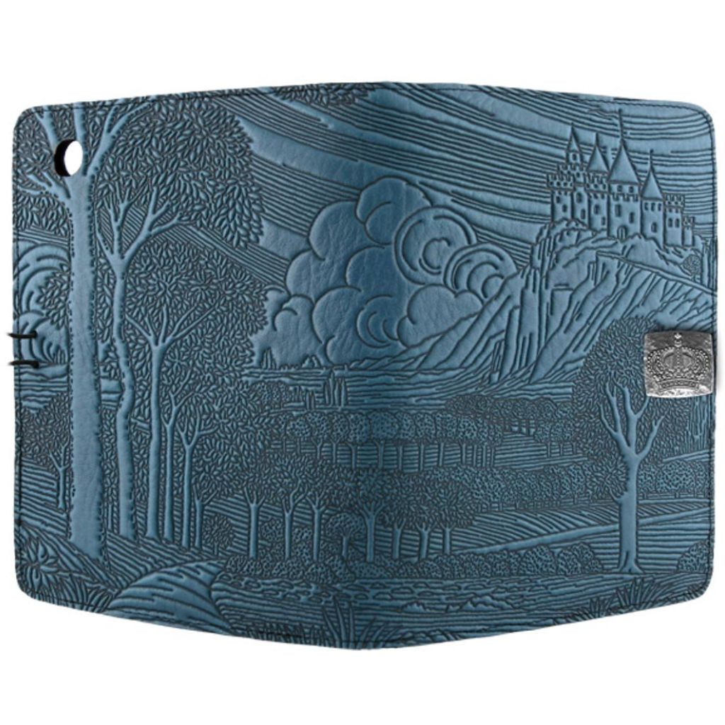 HAPPY EXTRA, Leather iPad Mini Cover, Camelot in Blue