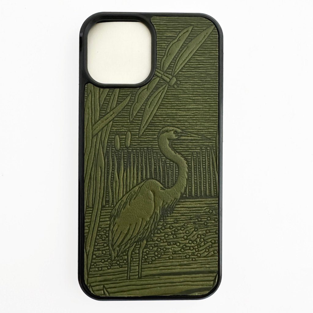 SECOND, iPhone 13 Mini Case, Dragonfly Pond in Fern