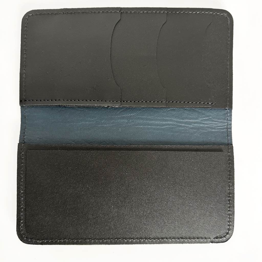 SECOND, Eagle Checkbook Cover in Navy