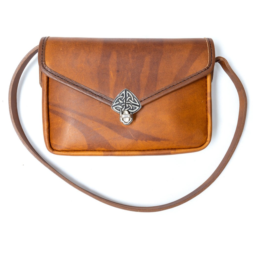 Limited Edition Leather &quot;Becca&quot; Cell Phone Handbag, Tie-Dye