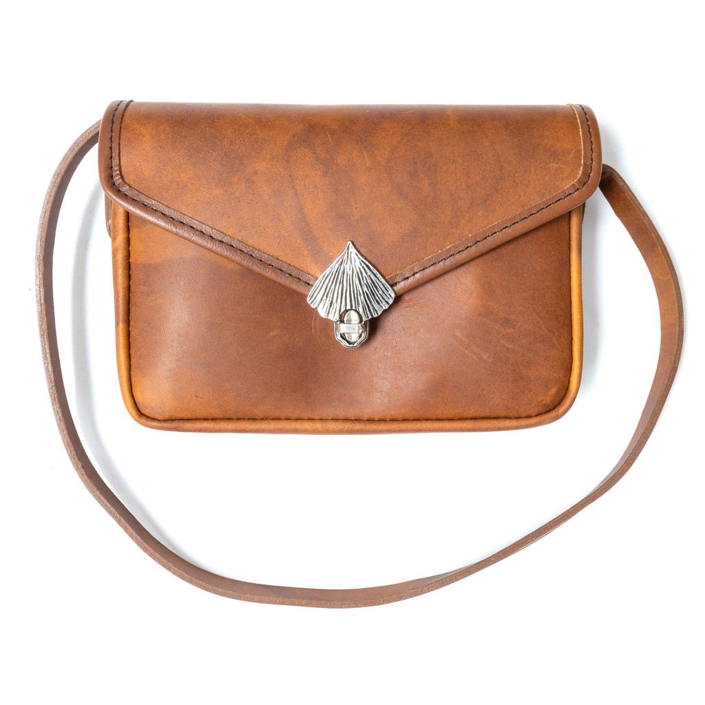 Limited Edition Leather &quot;Becca&quot; Cell Phone Handbag, Tie-Dye