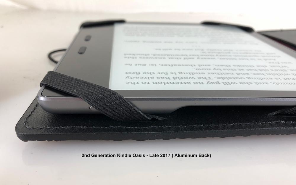 Oberon Design Leather Cover for Kindle Oasis, Interior Detail