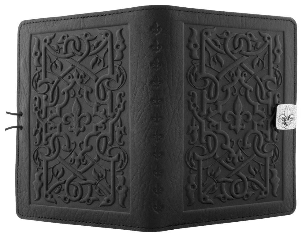 Leather Cover for Kindle e-Readers, The Medici - Black