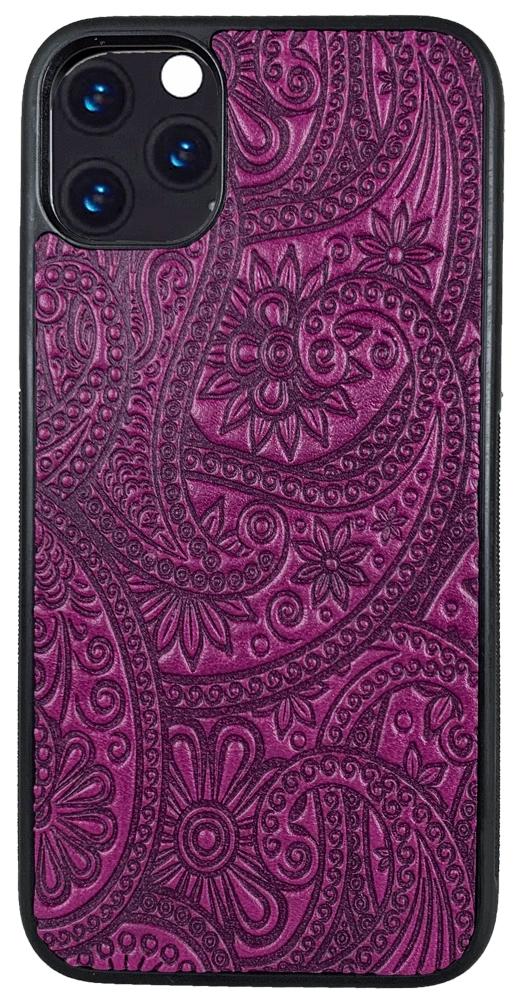 HAPPY EXTRA, iPhone 11 Pro Case, Paisley in Orchid - Oberon Design