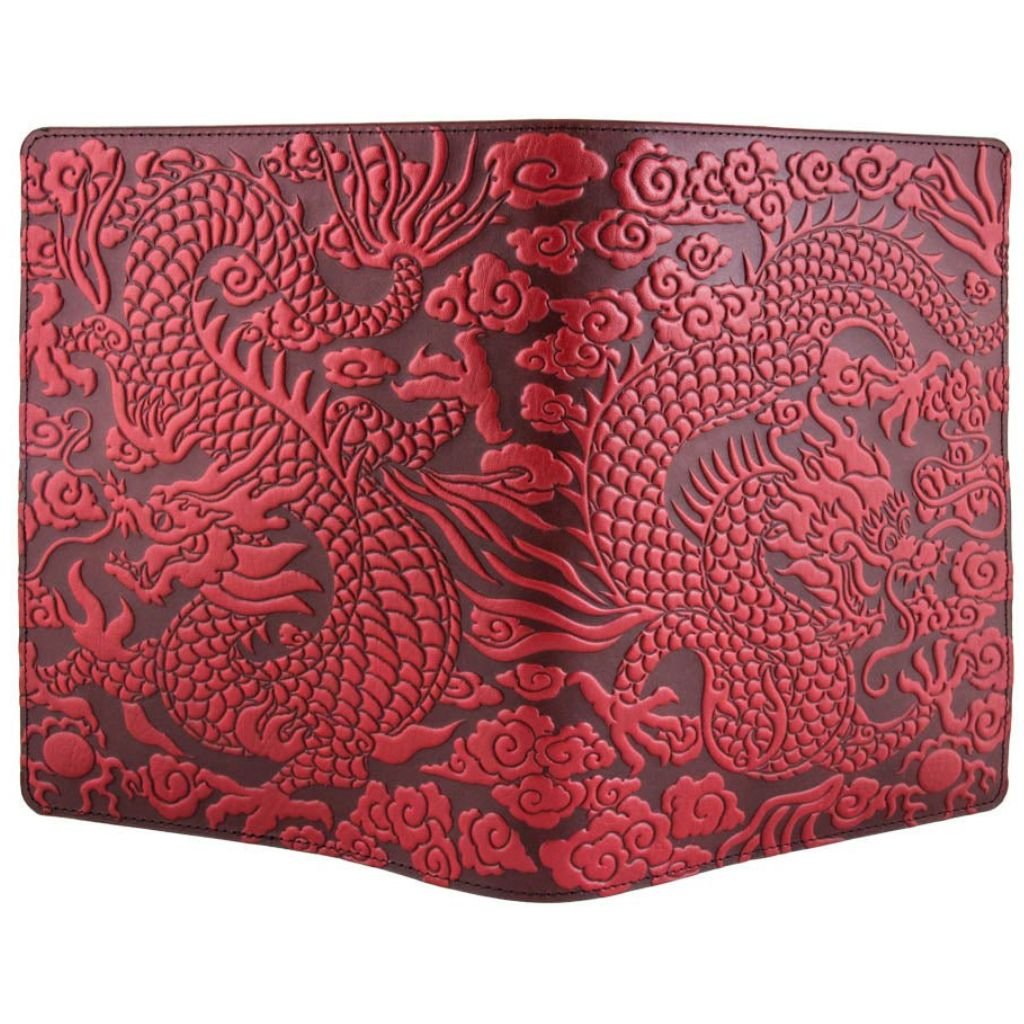 Cloud Dragon Composition Notebook Cover, Red