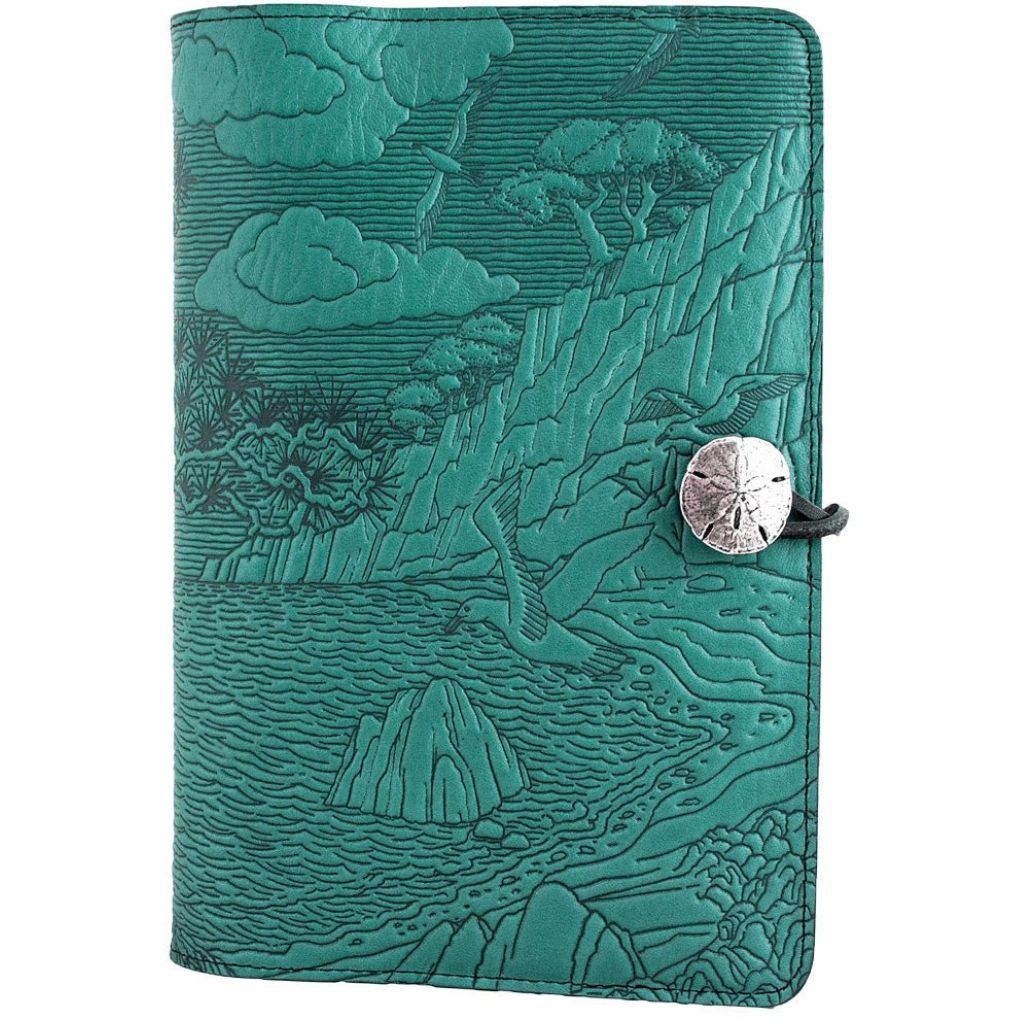 Leather Refillable Journal, Cypress Cove