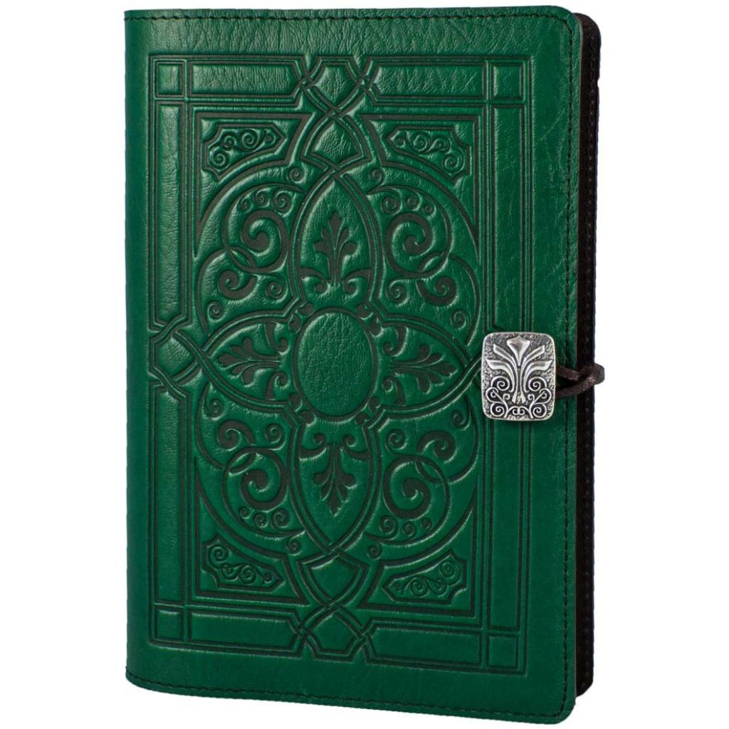 Leather Refillable Journal Notebook, Florentine