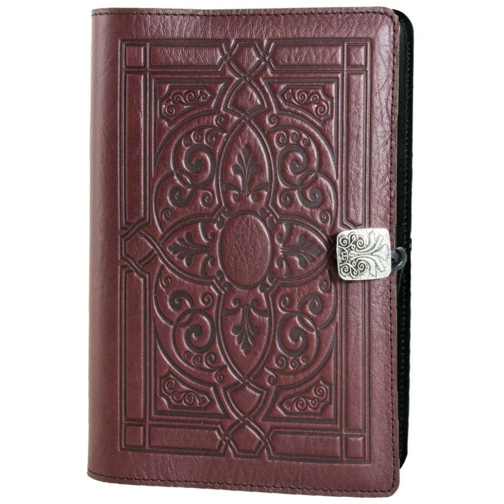 Leather Refillable Journal Notebook, Florentine