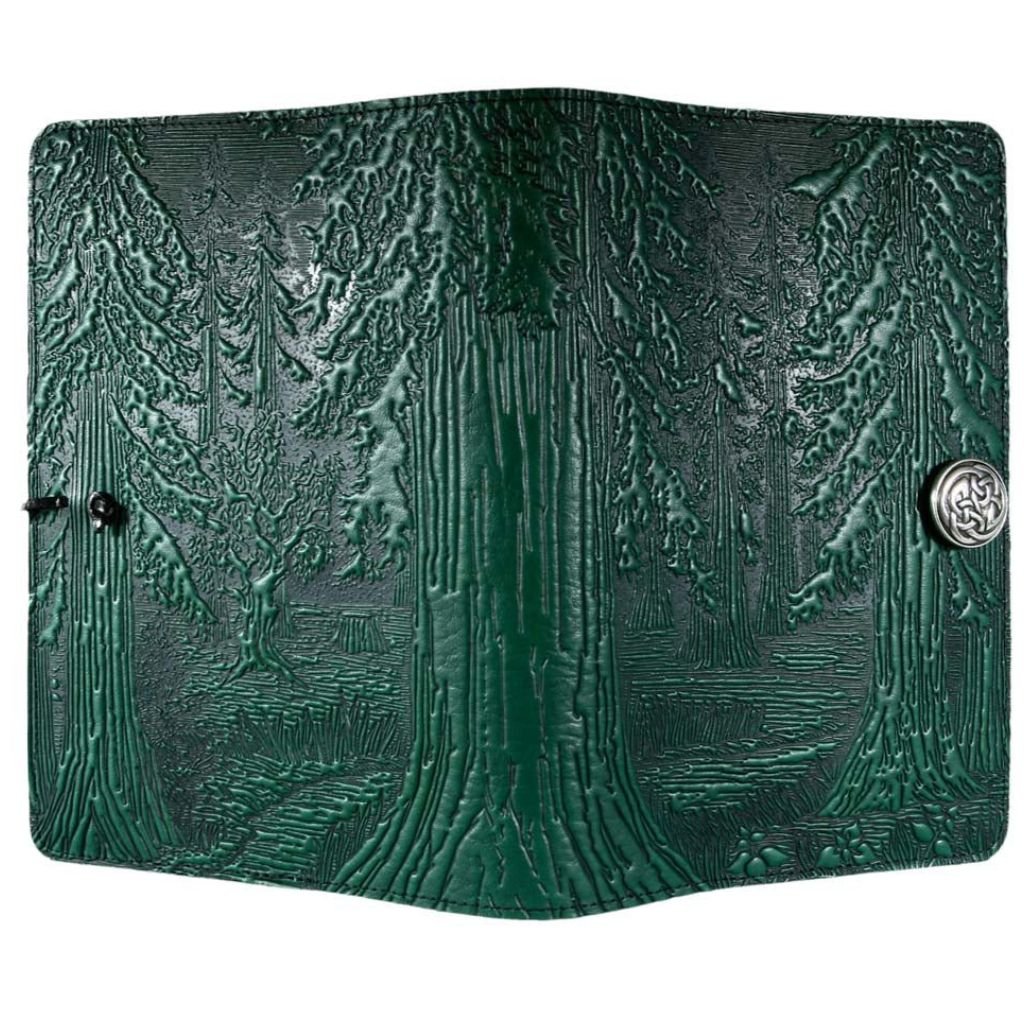 Leather Refillable Journal, Forest