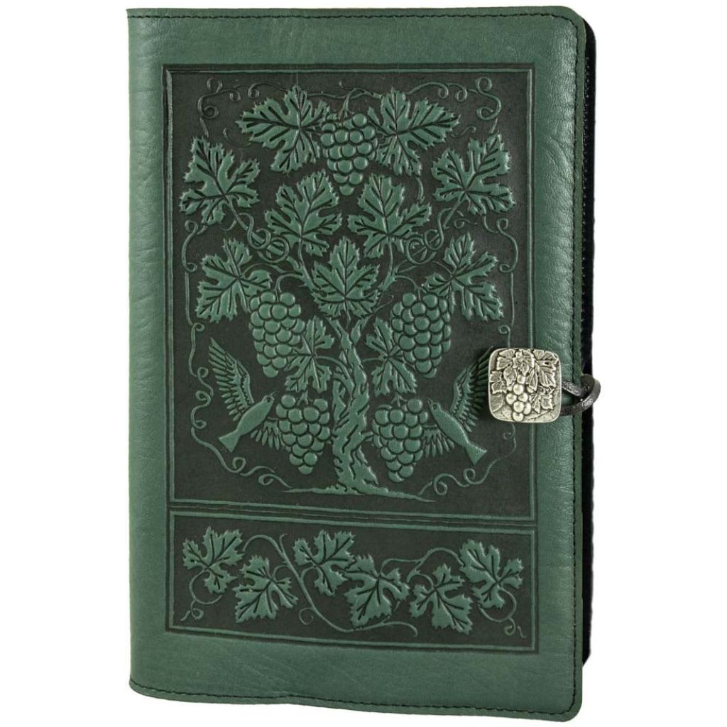 Leather Refillable Journal Notebook, Grapevine