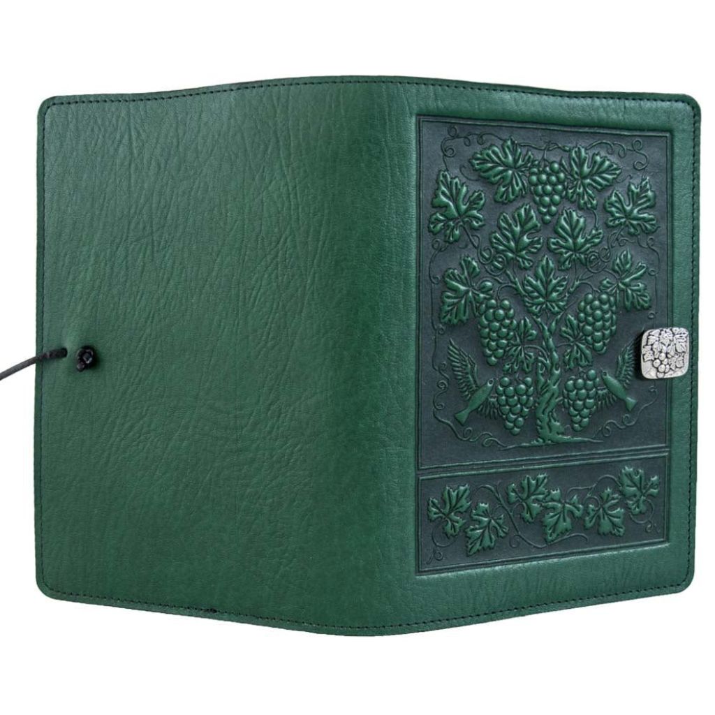 Leather Refillable Journal Notebook, Grapevine