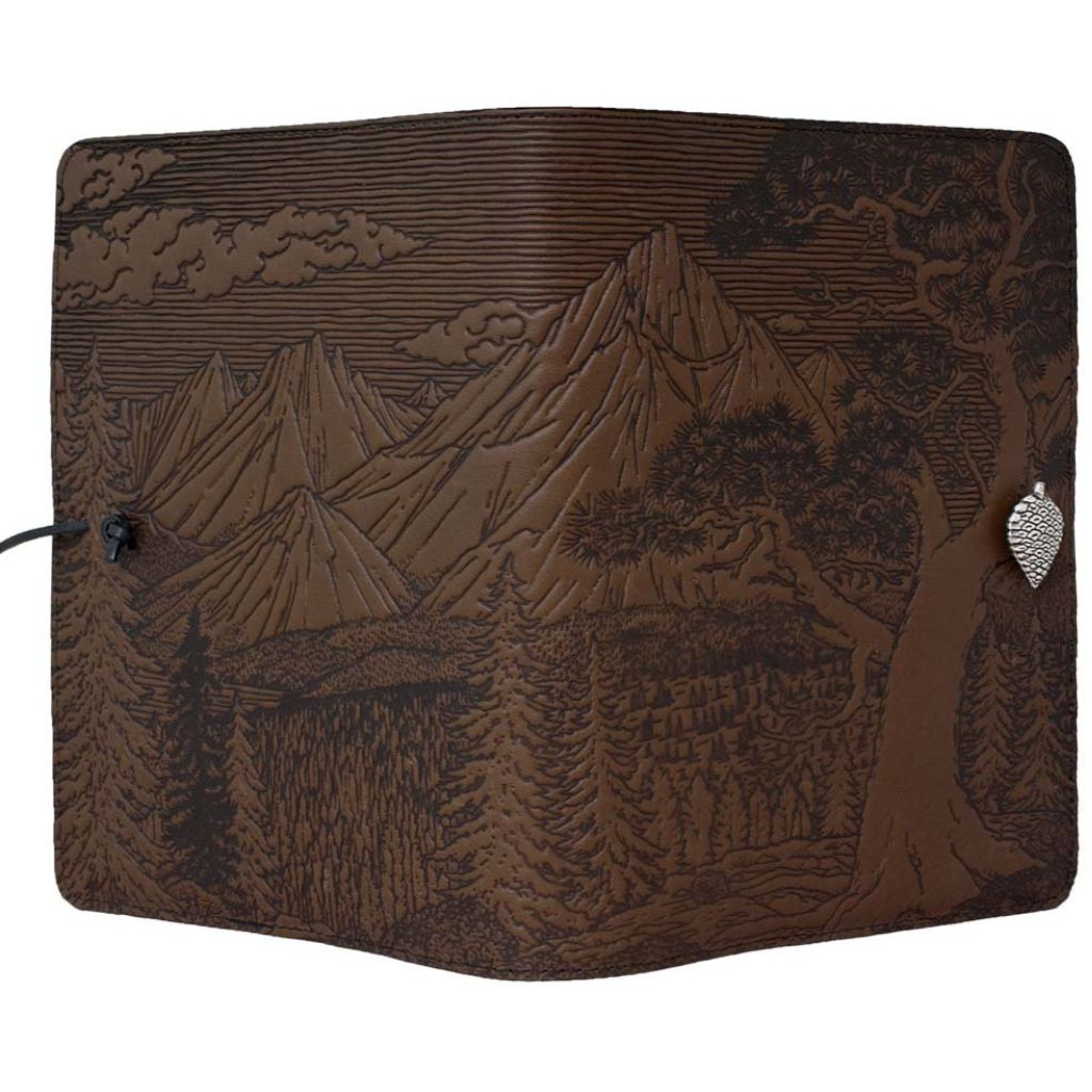 Leather Refillable Journal Notebook, High Sierra