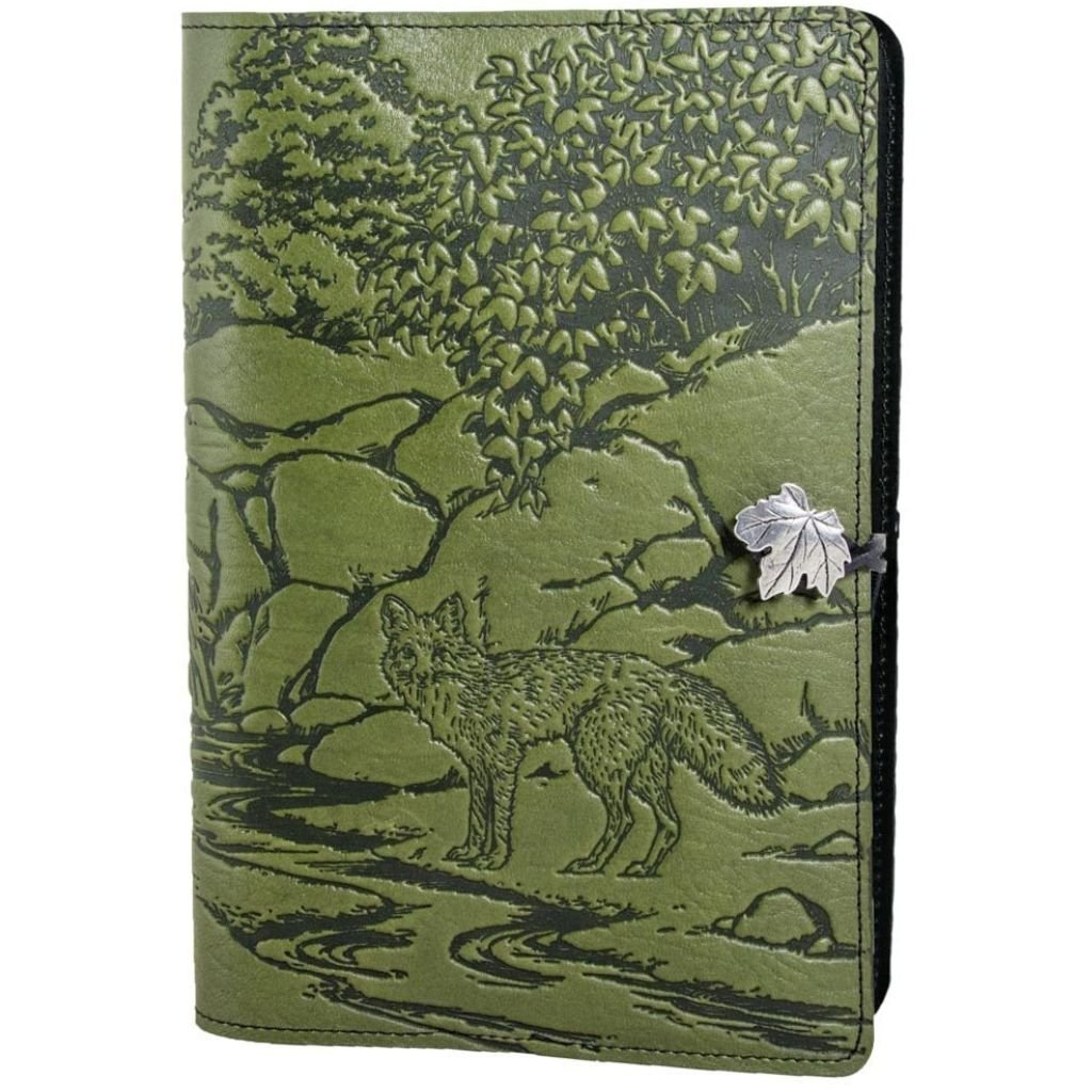 Leather Refillable Journal, Mr. Fox