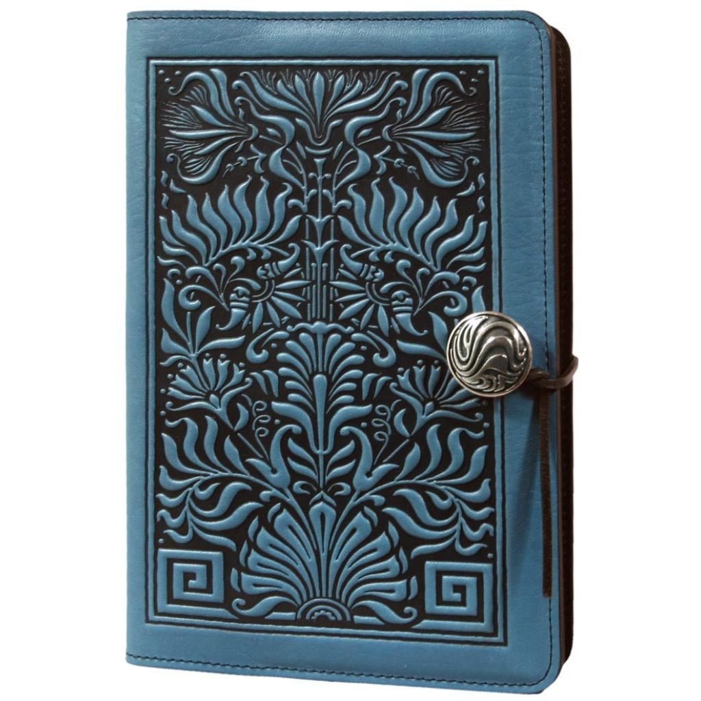 Leather Refillable Journal Notebook, Thistle