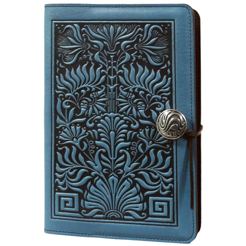 Leather Refillable Journal, Thistle