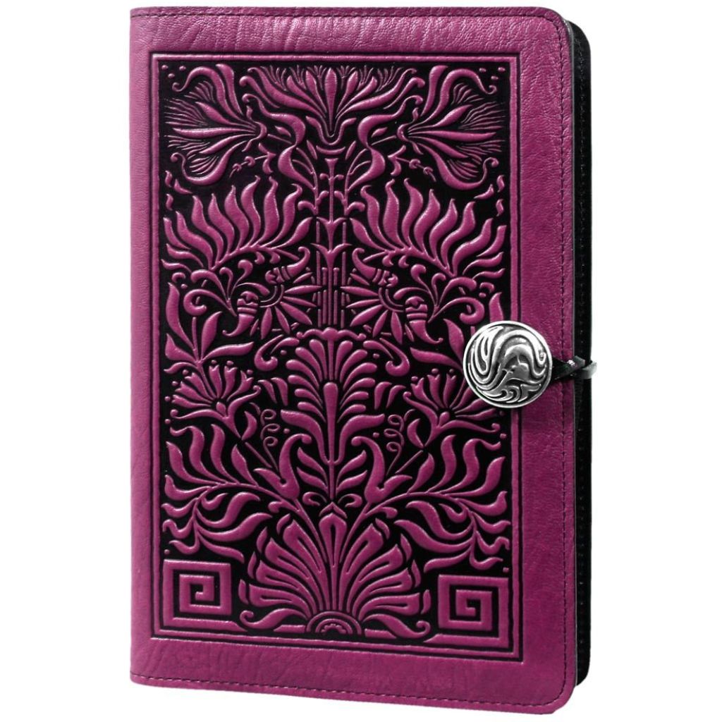 Leather Refillable Journal Notebook, Thistle