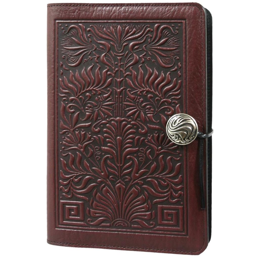 Leather Refillable Journal Notebook, Thistle