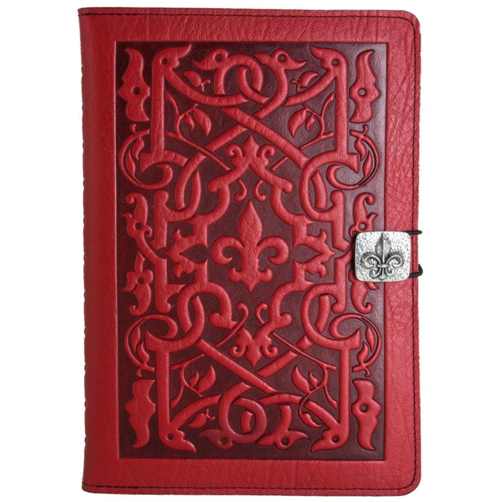 Oberon Design Leather iPad Mini Cover, Case, The Medici, Fern