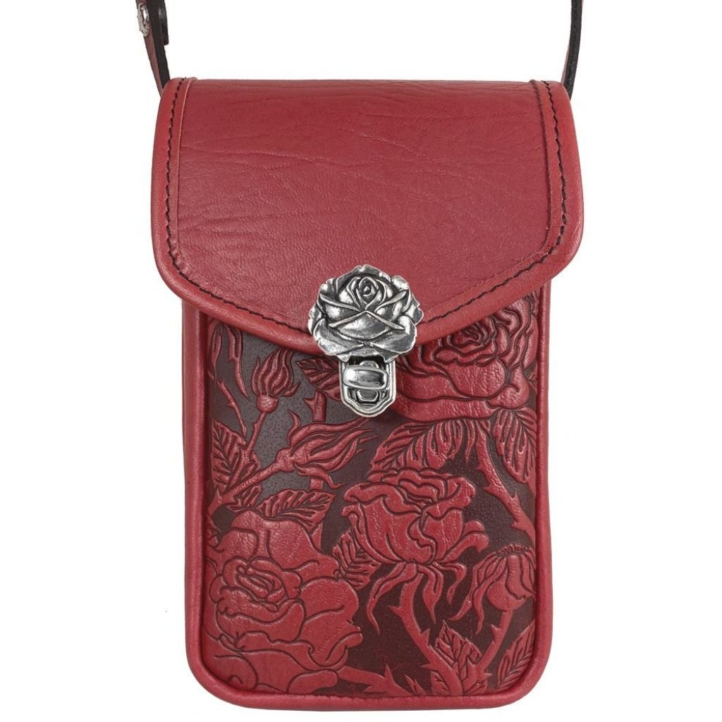 Women's Leather Cell Phone Case Holster Bag