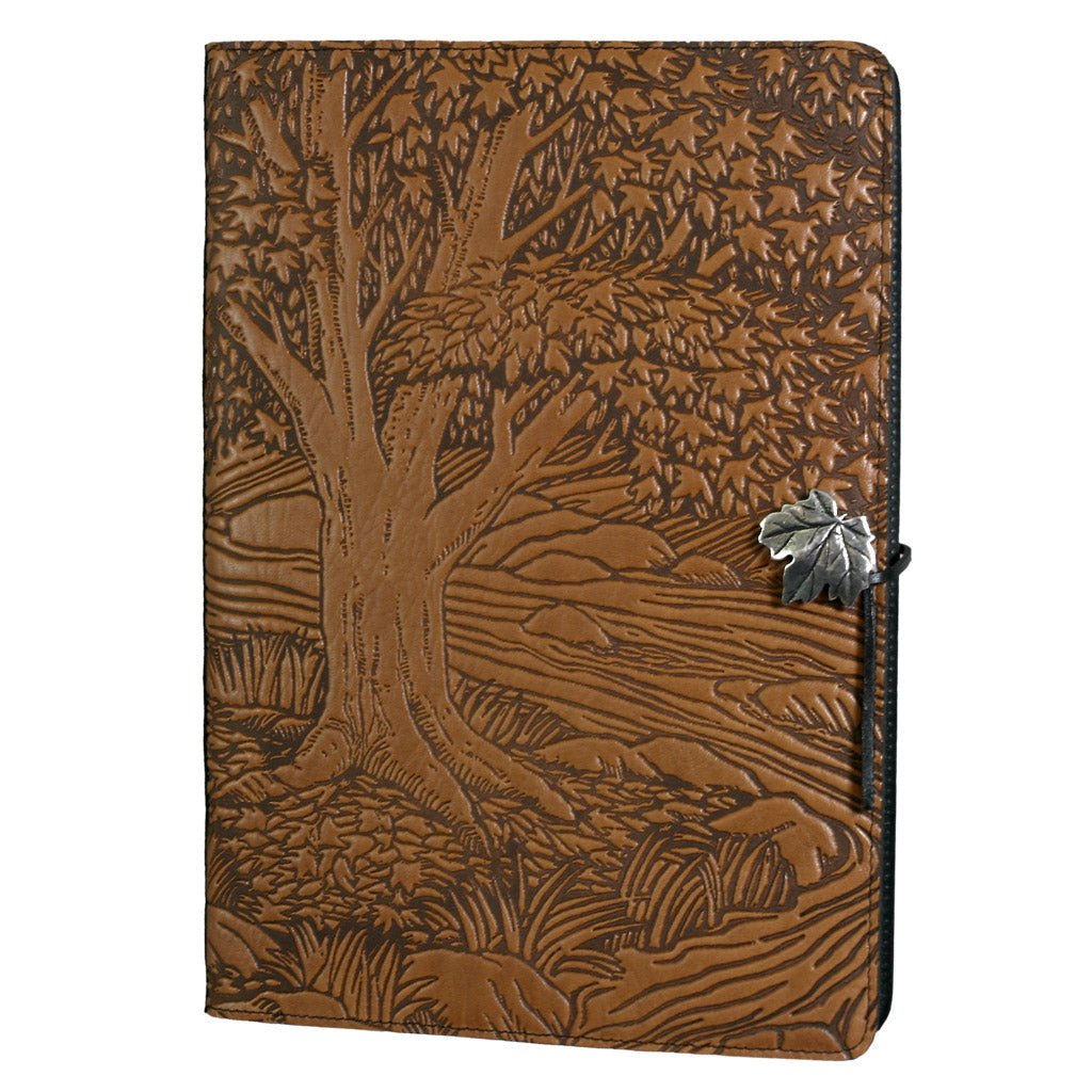 Oberon Design Extra Large Journal, Sketchbook, Creekbed Maple, Saddle