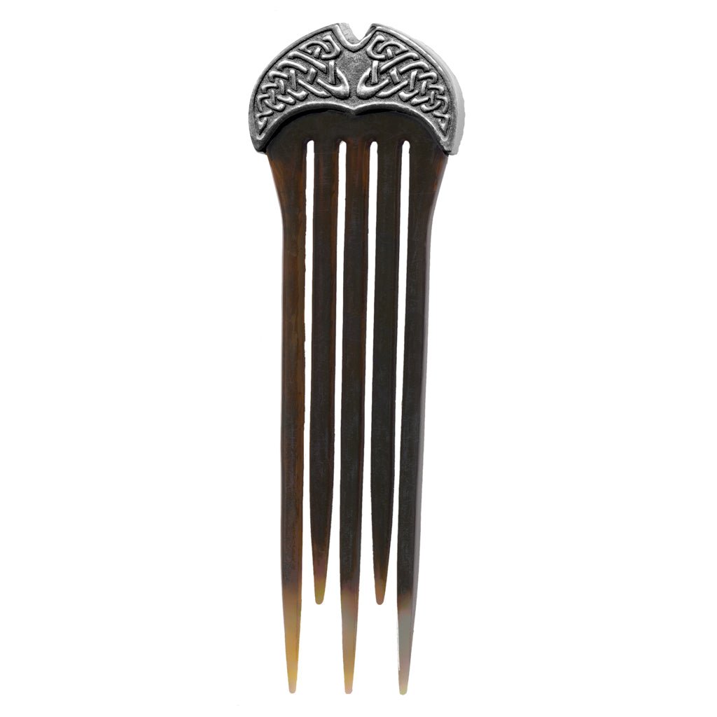 Oberon Design Hair Comb, Hair Accessory, Celtic