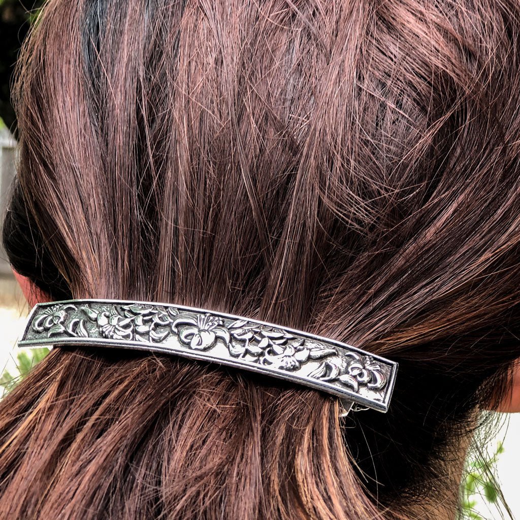 Oberon Design Hair Clip, Barrette, Hair Accessory, Small Celtic, 2