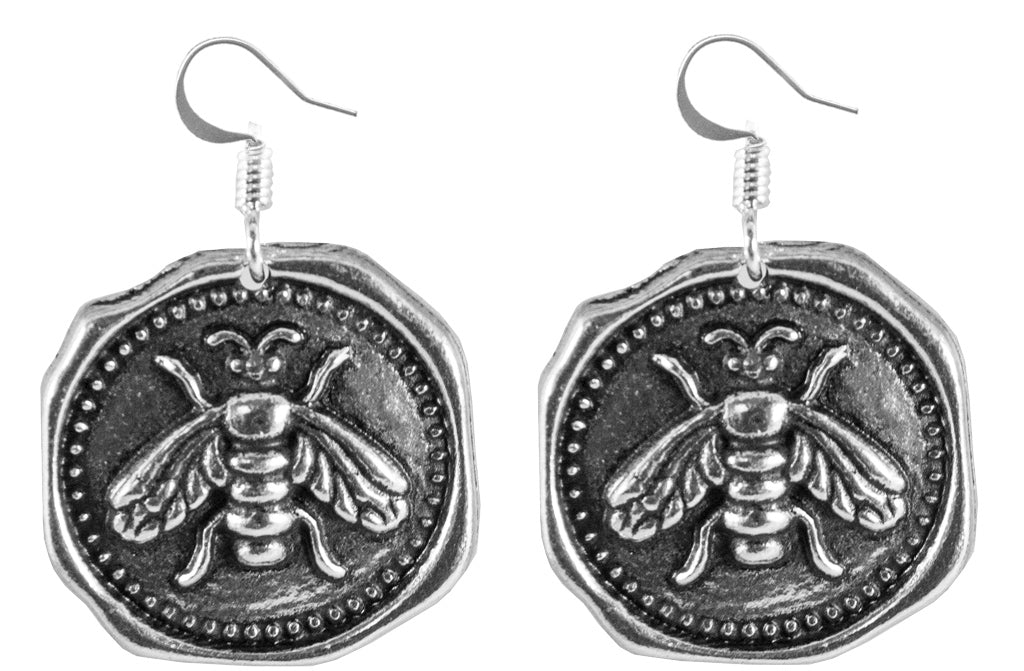 Oberon Design Honey Bee Jewelry Set II, Earrings