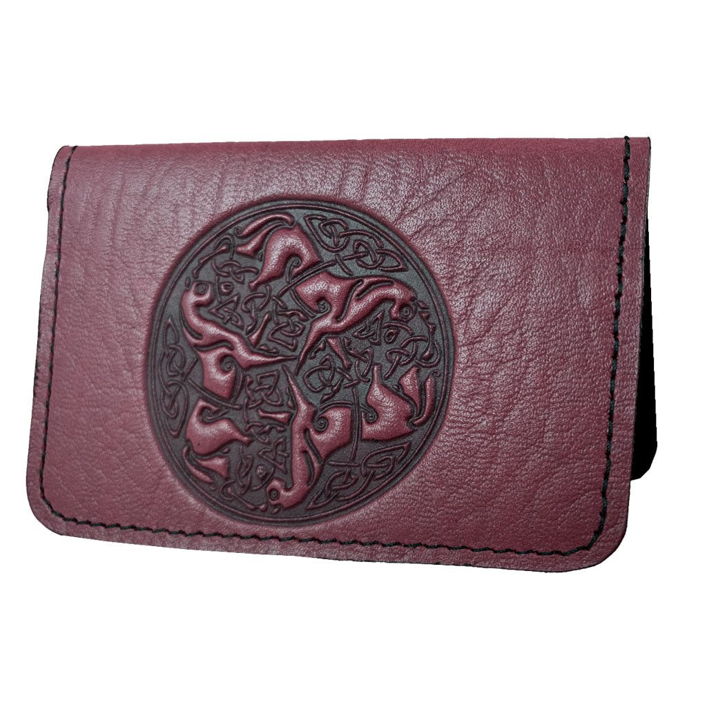 Celtic Horses Mini Wallet, Saddle