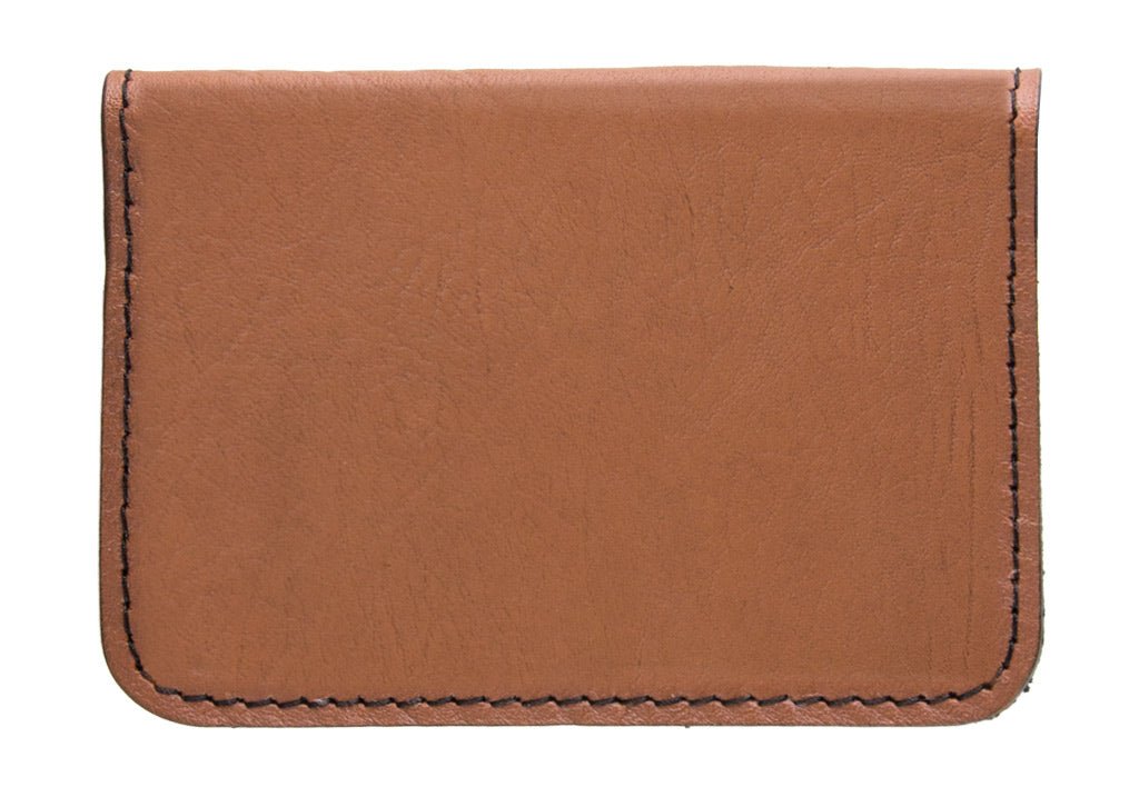 Personalized Monogrammed Leather Card Holder