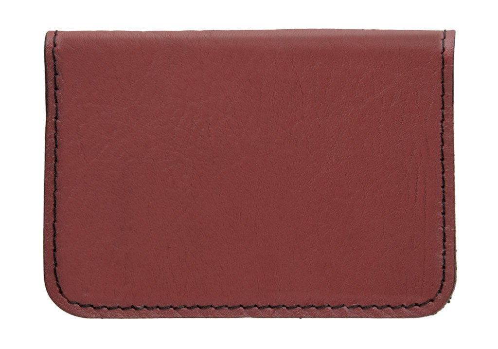 Personalized Monogrammed Leather Card Holder