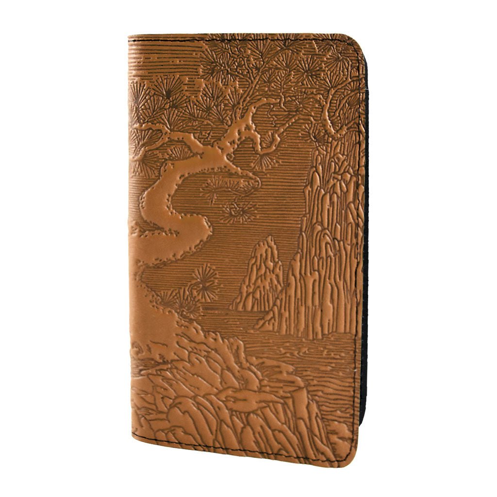 Checkbook Cover, River Garden, Red