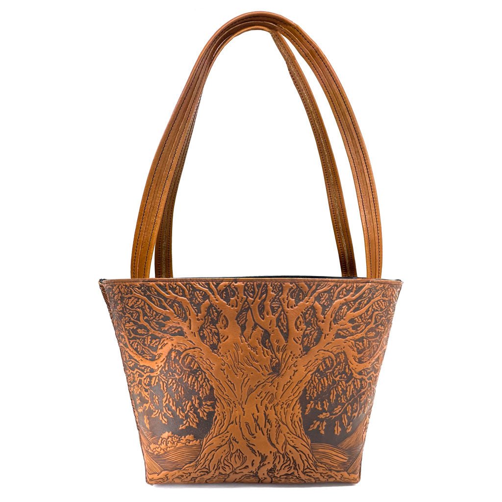 Leather Handbag, The Classic Tote, Tree of Life, Main Image