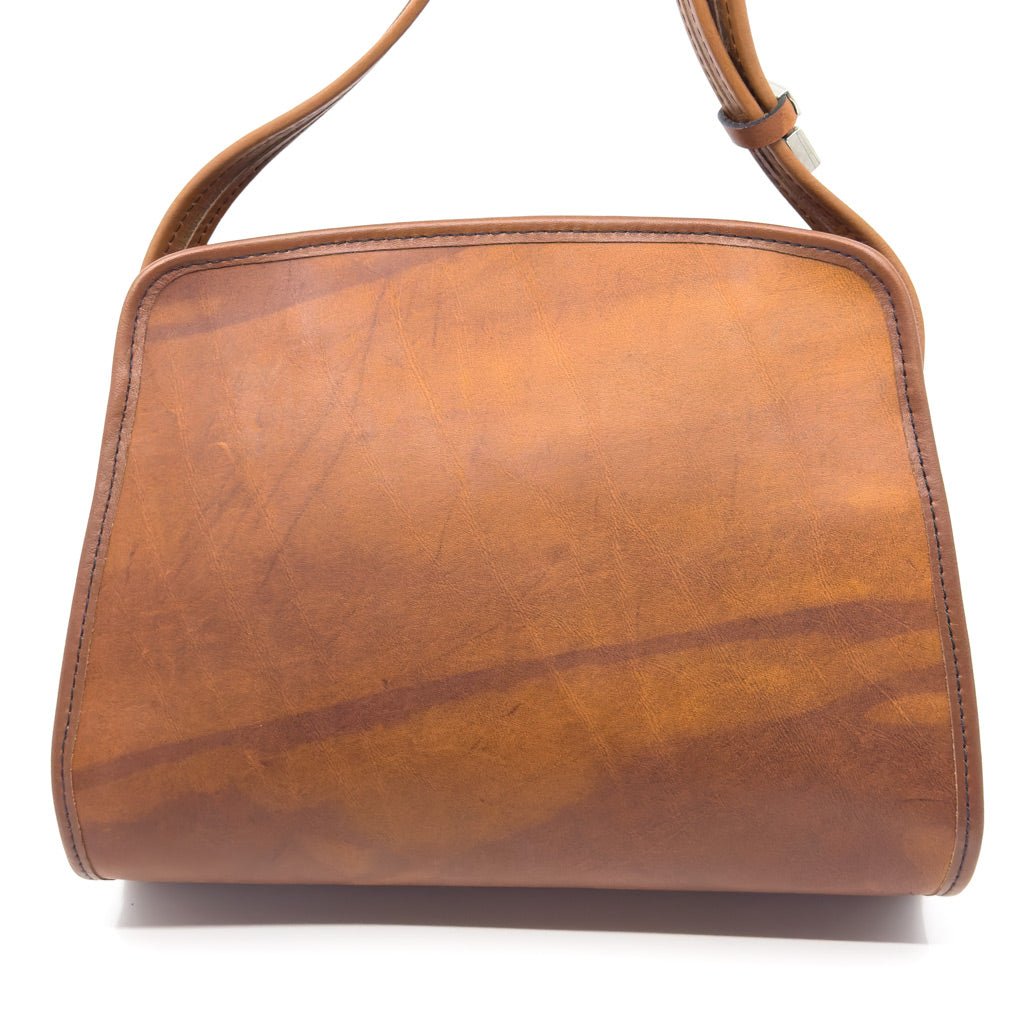 Limited Edition Leather Handbag, Retro Crossbody, Tie-Dye