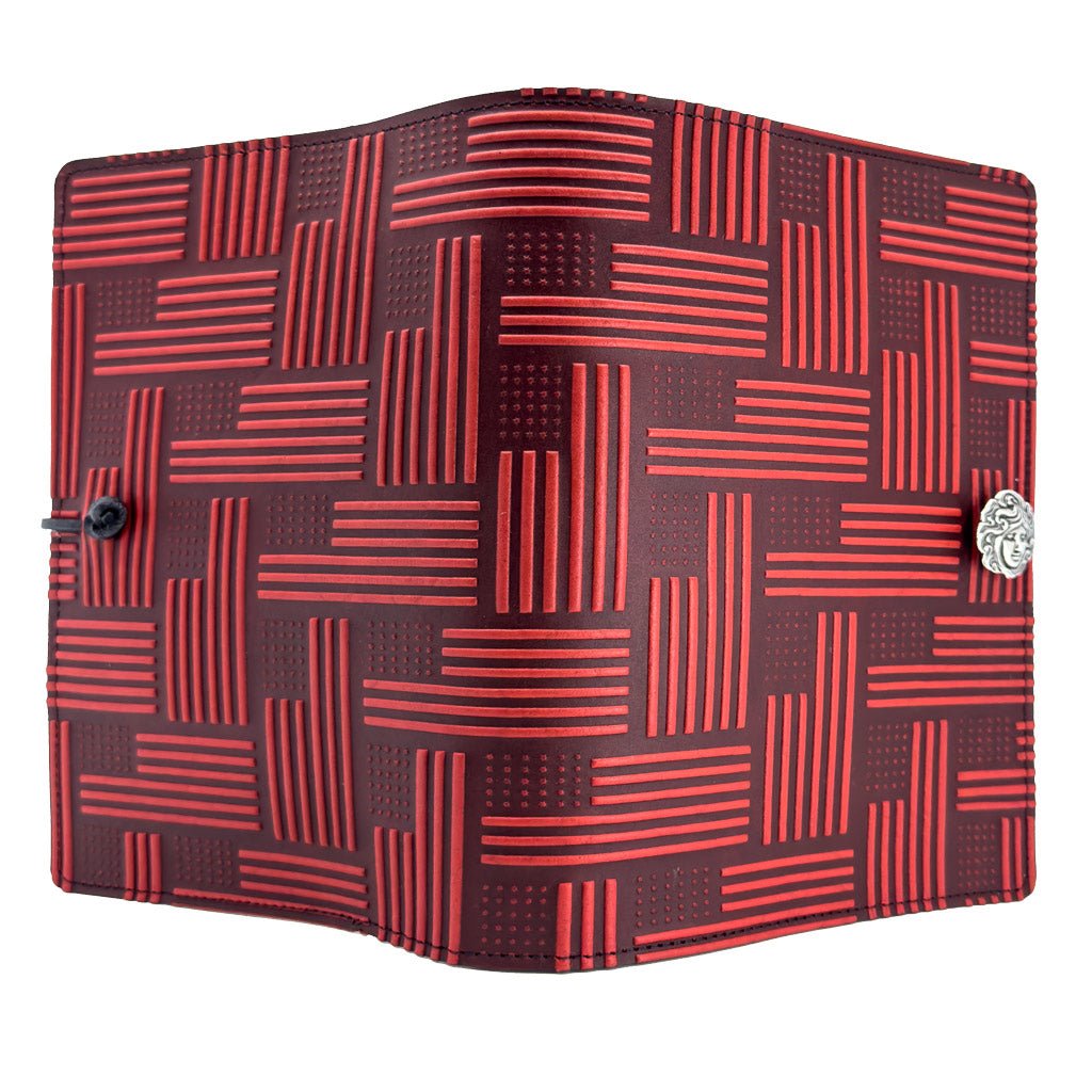 Limited Edition Leather Refillable Journal, American Flag