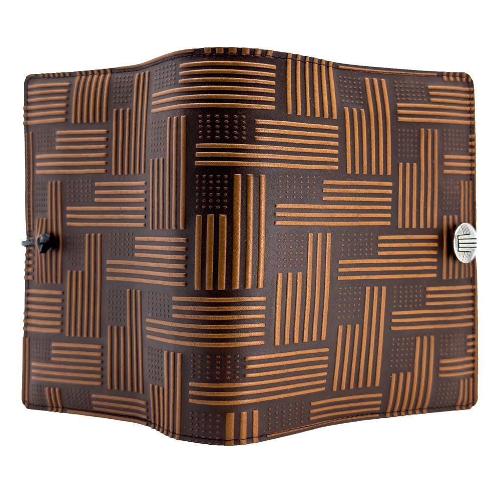 Limited Edition Leather Refillable Journal, American Flag