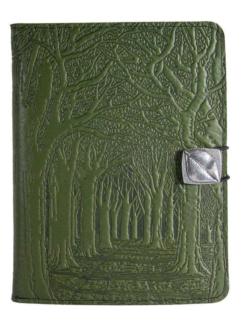 Leather Cover, Case for Kindle e-Readers, Avenue of Trees , Fern