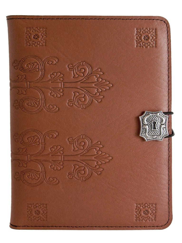 Genuine leather cover, case for Kindle e-Readers, Da Vinci, Saddle