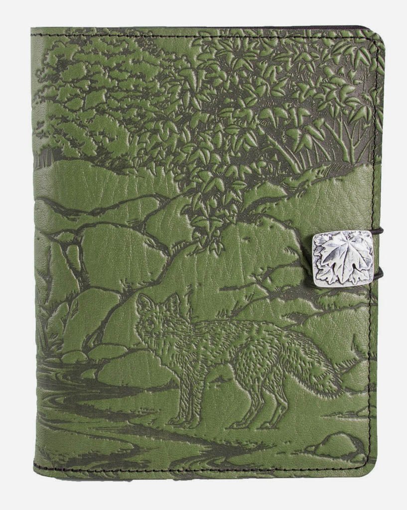 Genuine leather cover, case for Kindle e-Readers, Mr. Fox, Saddle